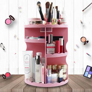 360도 회전식 화장품 정리대 DIY 보관함 수납함 소품 인테리어