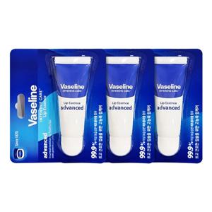 바세린 립 에센스 어드밴스드 10ml 3개
