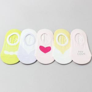 [주크]C웬디망사 덧신(5켤레) 아동양말 아기양말 유아양말 어린이 유아덧신 아기덧신 아동덧신