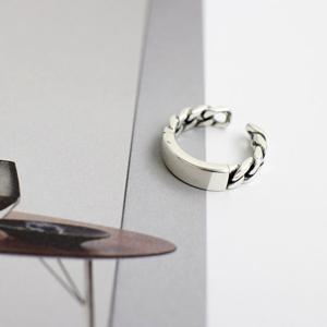 에르모사제이 r028 유화 은반지(실버 925 반지 체인 커플 남자)