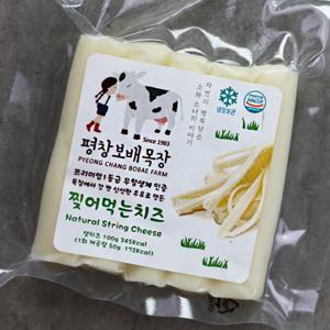 평창보배목장 저염찢어먹는치즈 100g