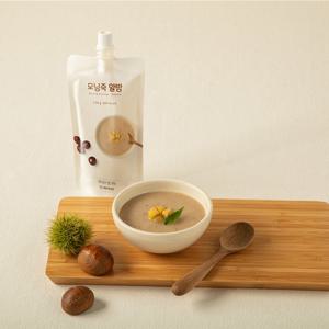 [인테이크] 식사대용 간편한 모닝죽 국산 알밤 130g x 7팩