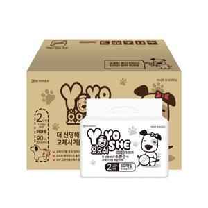 요요쉬 여아용 기저귀 30매 2단계