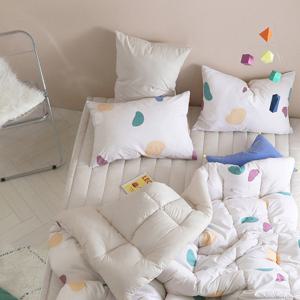 [올리비아데코] 먼지없는  젤리젤리 순면 차렵이불(Q)