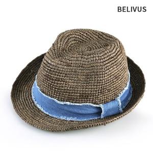 [빌리버스]빌리버스 남자중절모 BMJ003 남자페도라 남자여름모자