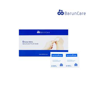 바른케어 일회용 개별포장 알콜스왑(알콜솜) 100매