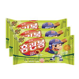 NCM 홈런볼초코 46g 3개 봉지 과자 맛있는 바삭한 안주