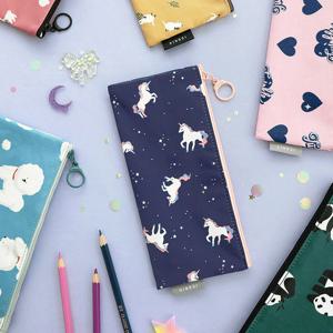 코멜리 펜슬 케이스 천 필통 펜 파우치 대학생 예쁜