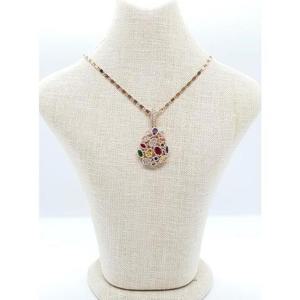 엘른 멀티 큐빅 목걸이/롱목걸이/프로포즈/여자목걸이/뱅글