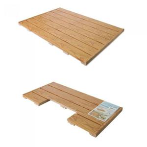 니드코 우드 다용도 발판 소 욕실발판 욕실매트 화장실발판