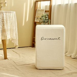 [베베데코] 제습기커버 자수 모먼트 크림