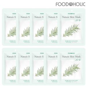 (10매)푸드어홀릭 네이처스킨 티트리 마스크팩