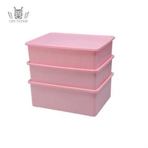 속옷정리함 3p 세트 핑크 화장품트레이 양말정리함