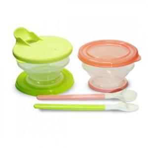 더블하트 이유식기 스푼세트 /이유식 피딩세트