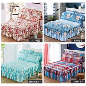로아즈 3 킹침대커버 누빔매트리스커버 예쁜침대커버 K