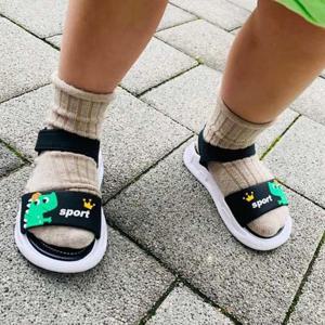 [시스터즈] 아동 귀엽고 편한 공룡 찍찍이 신발