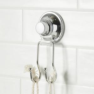 [한샘몰X모던파워락] 다용도 2P후크 걸이 - 도어후크 욕실걸이