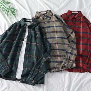 여성남방블라우스 체크 남방 INSUM33 3컬러 루즈핏 셔츠 박스핏