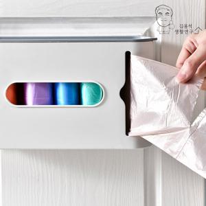 듀올 비닐봉투 정리함 수납 서랍 주방 욕실 정리