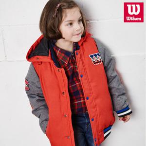 윌슨 아동패딩 960 레드 다운패딩 남아패딩 여아패딩