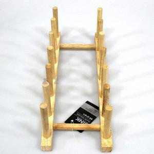 주방정리용품 원목 접시꽂이 그릇정리 선반 그릇수납 싱크대정리