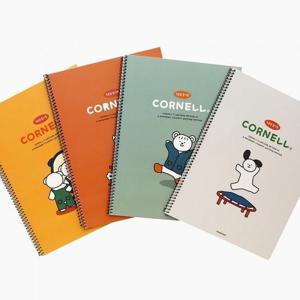 [핑크풋] 1500 꼬망 코넬 노트 4종 2개씩 8개세트