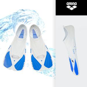 아레나 파워 숏핀 오리발(AF03) 화이트 추진력 향상