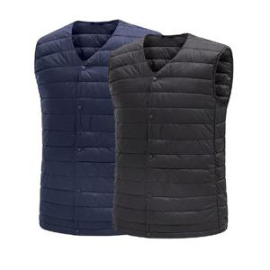 [콜핑]LD08 남자 겨울 브이넥 웰론 초경량 패딩조끼 KSV7600M