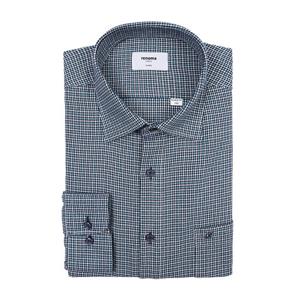 [레노마(셔츠)]신상품 기모인기상품 미니체크 일반핏긴소매 RNWSG0032GE