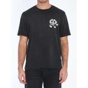 아미리 뮤직 레코드 티셔츠 AMJYTE1168 BLACK