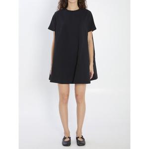 로에베 블랙 코튼 블렌드 저지 미니 원피스 S359Y51XA7 1100