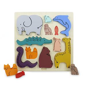 (가베가족)KS4110 톡톡 동물퍼즐