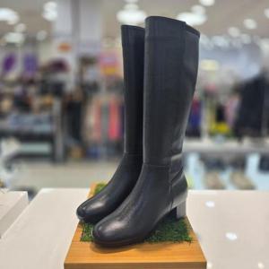 허시파피 세이브존04 여성컴포트스판블럭굽4.5cm베이직드레스롱부츠A 3FQQ616