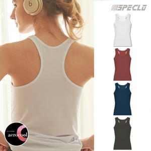 [흡습속건]에어로쿨 레이서백 여성런닝 여자나시 3종 택1