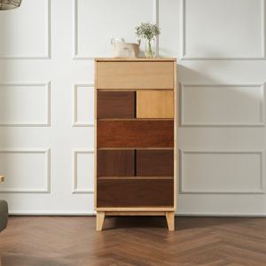 에타메 고무나무 원목 5단 서랍장 600 (착불)