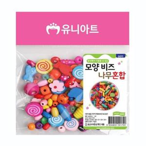 유니아트 G011 모양비즈 나무 (1개)