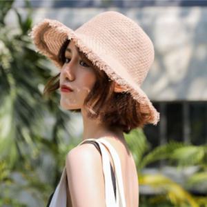 비치모자 자외선차단 바캉스모자 밀짚 벙거지 모자