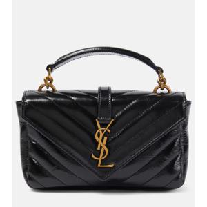 생로랑 College 미니 마틀라세 레더 숄더 백 P00884109