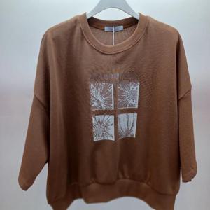 Latium HC06 국내생산 가을느낌 팔뚝품편한 라부벨 7부 맨투맨 라운드 면티 T2531ts15B