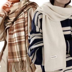 [무지/체크]따뜻한 겨울 목도리 머플러 40종 모음전