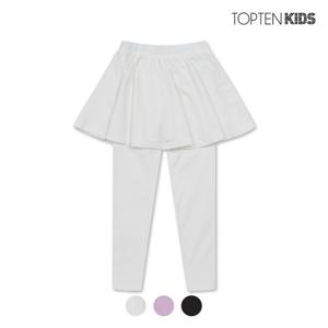 [탑텐키즈][탑텐키즈] 여아 코튼스판 치마 레깅스_MKB1PT2001
