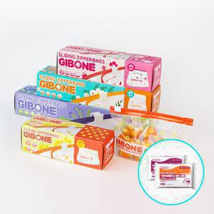 기본에 스탠딩 슬라이드 지퍼백 프레시키퍼 4종 67매(특대12+대15+중20+소형20)