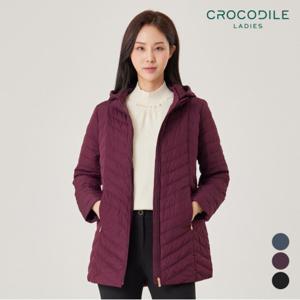 [크로커다일레이디] 경량덕다운하프패딩점퍼_CLAWDW902