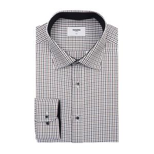 [레노마(셔츠)]레노마 깅엄 체크 슬림핏셔츠(일산RNFSL0135BW)