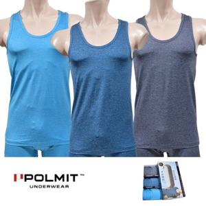 쿨샵 인견 무지 베이직 남성 빅사이즈 런닝 3매입