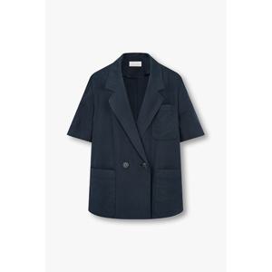 하프 슬리브 오버핏 더블 자켓 (7155210005)