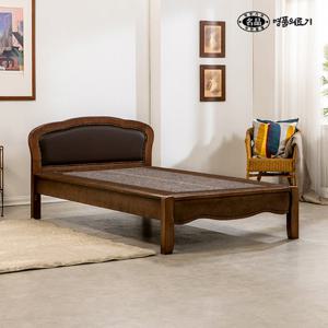 [GS비밀] [명품의료기] 베르크SS 가죽 슈퍼싱글 홍맥반석 돌침대