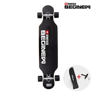[스위스비기뉴]스위스비기뉴 롱보드 46인치 블랙 스케이트 댄싱