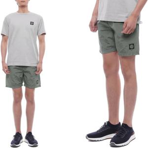 [스톤아일랜드(잡화)]25SS 남성 로고 패치 스윔 팬츠 (K1S15B100009 S0043 V0055 2