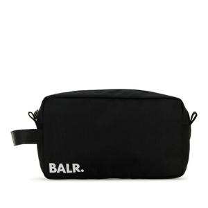 바르 블랙 렉탱귤러 지퍼 파우치 위드 사이드 핸들 B62321002 1